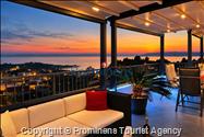 Penthousewohnung mit Whirlpool & Meerblick, Makarska – 6 Gäste, 3 Schlafzimmer