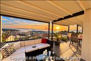 Penthousewohnung mit Whirlpool & Meerblick, Makarska – 6 Gäste, 3 Schlafzimmer