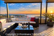 Penthousewohnung mit Whirlpool & Meerblick, Makarska – 6 Gäste, 3 Schlafzimmer