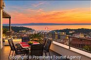 Penthousewohnung mit Whirlpool & Meerblick, Makarska – 6 Gäste, 3 Schlafzimmer