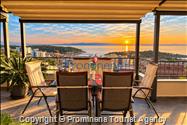 Penthousewohnung mit Whirlpool & Meerblick, Makarska – 6 Gäste, 3 Schlafzimmer