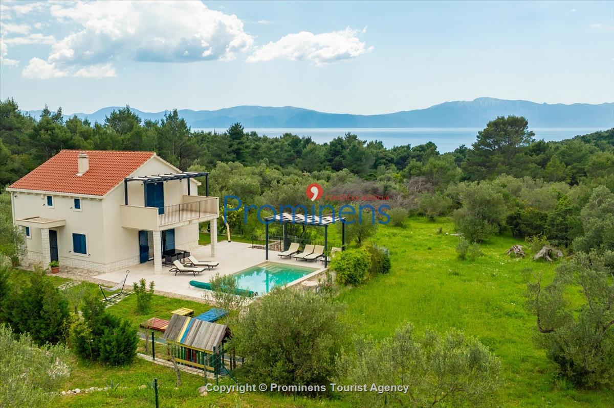 Modernes Ferienhaus Blue Stone mit beheiztem Pool in Zaostrog  Makarska Riviera,  Familienurlaub in Kroatien